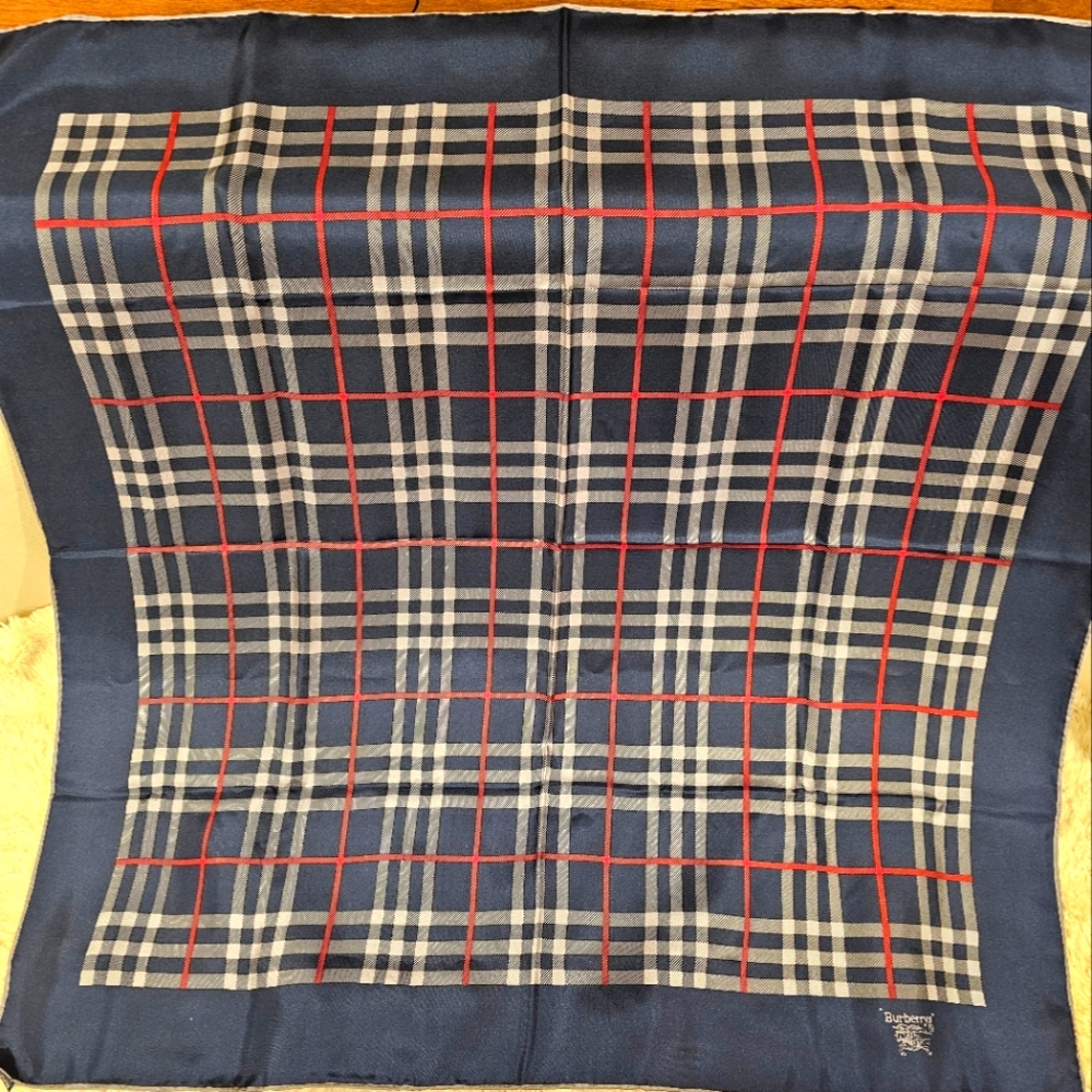 Burberry's 100% Silk Scarf